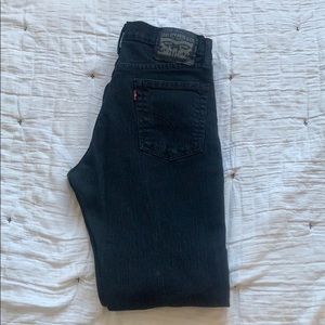 Levi men’s black jeans